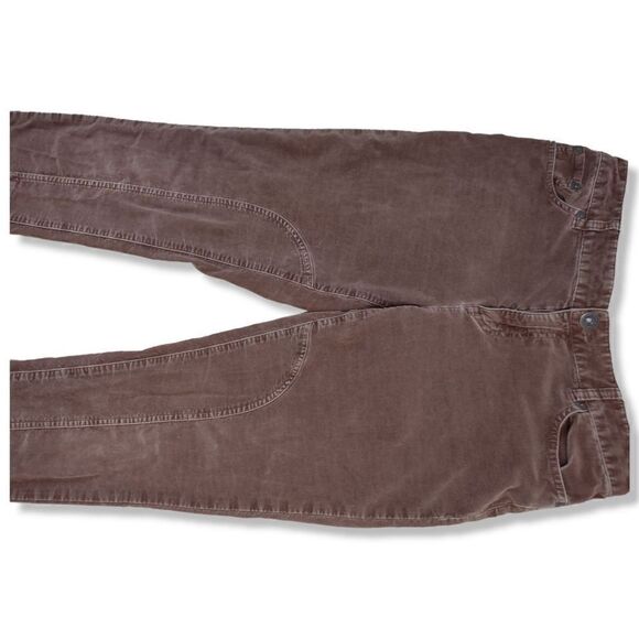Coldwater Creek Brown Pant Velvet Riding Style Seams 8 - Picture 6 of 8